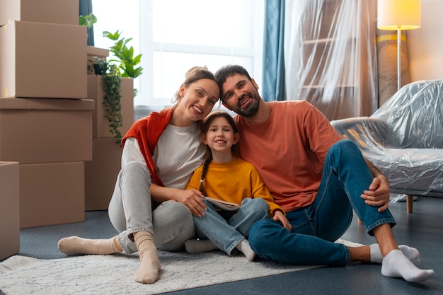 Familie verhuist tijdens huurcrisis