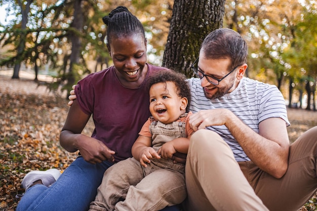 Family Bliss in Natures Embrace