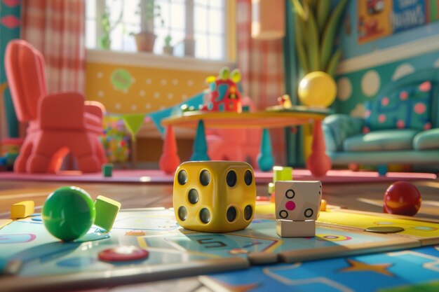 Maratona di giochi da tavolo per la famiglia per il giorno delle mamme