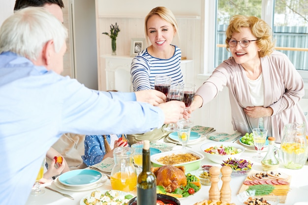 Family Celebration at Home