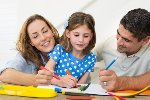 Famiglia colorante insieme