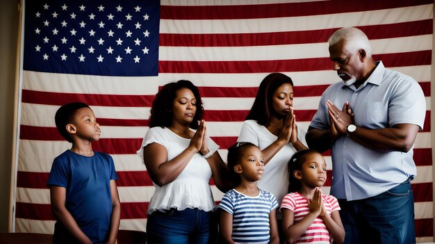 Family Gathering At US National Day