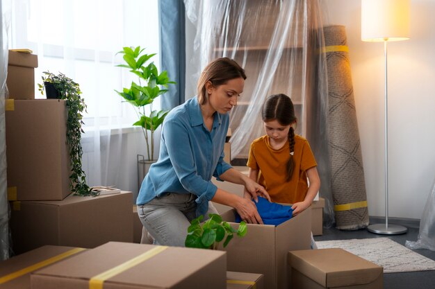 Family moving out during rental crisis