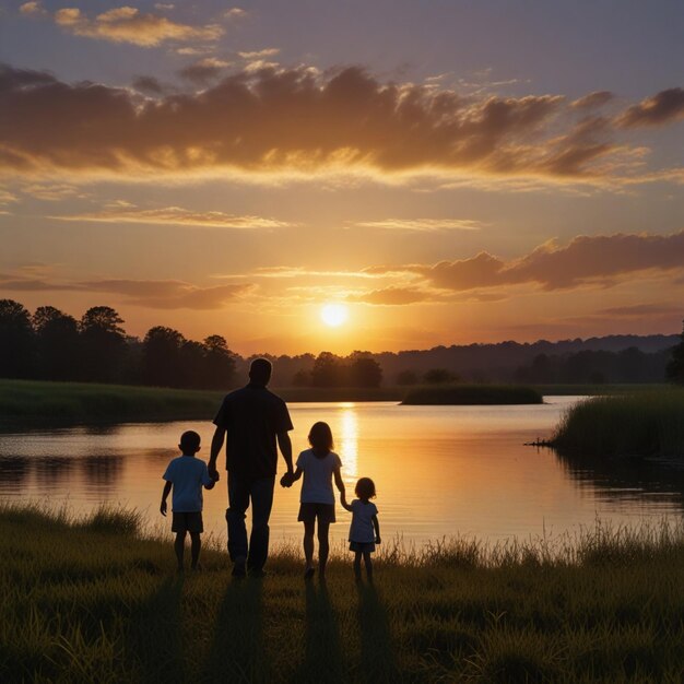 family silhouette