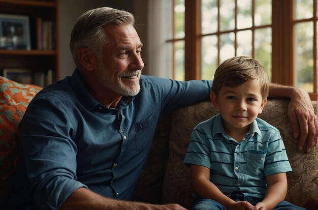 Family Traditions Dad Son Together