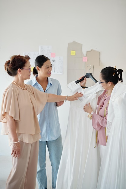 Family in Wedding Salon