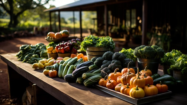 A Familys Harvest Celebration With Traditional