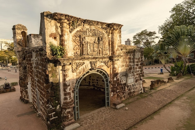 A Famosa Portuguese fortress built in Malacca Malaysia