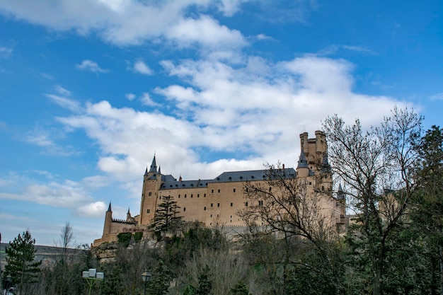 The famous Alcazar of Segovia Castilla y Leon Spain