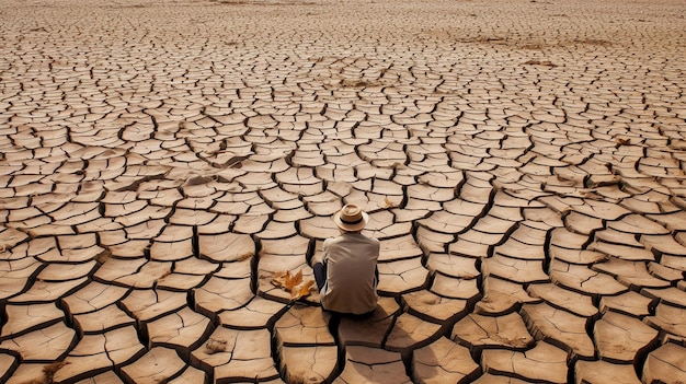 Famous drought and drought stock photo trend with no text prompt I won a contest on Pinterest GENERATE AI