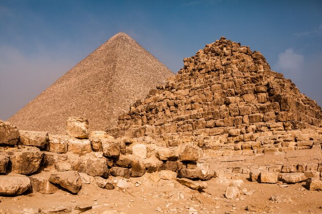 Famous Egyptian Pyramids of Giza