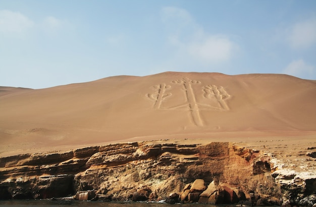 Famous figure Candelabrum in Peru