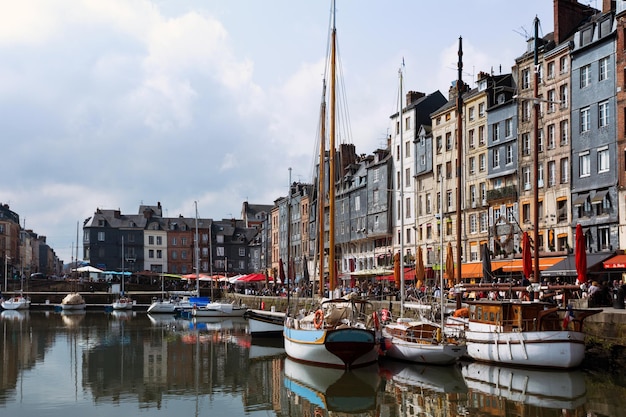 Famous French city Honfleur