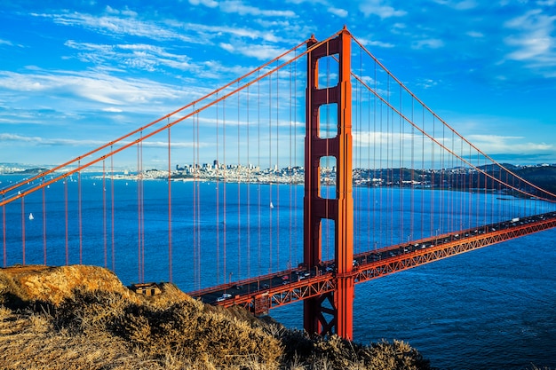 Famous Golden Gate Bridge, San Francisco, USA
