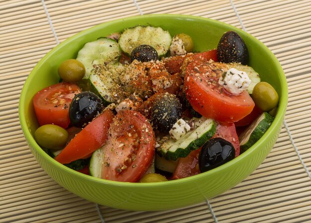 Famous greek salad