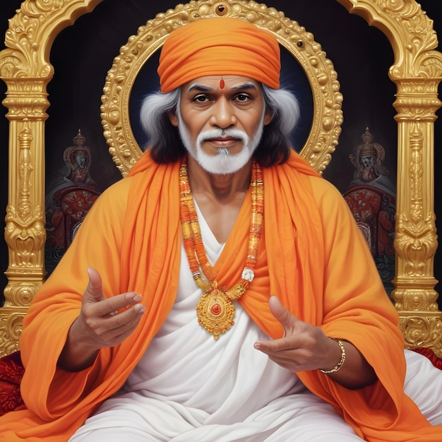 Famous Hindu Saint Shirdi Sai Baba