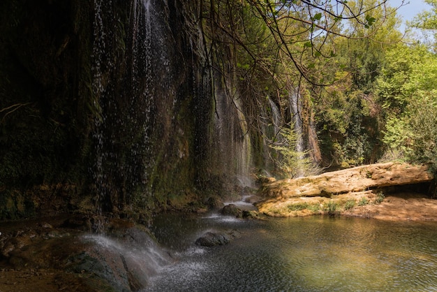 Famous Kursunlu Waterfalls in Antalya Turkey