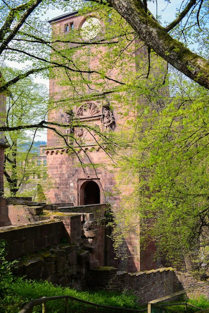 famous old town of heidelberg in germany