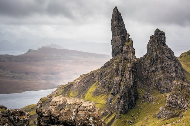 Famous rocks in Scotland