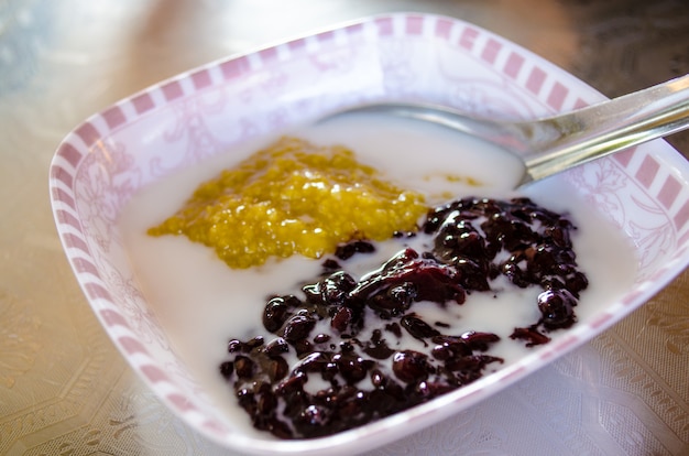 Famous thai dessert at Nan,Thailand