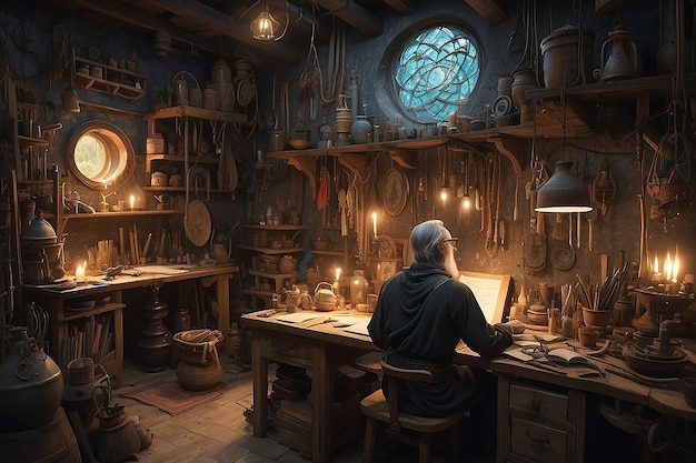 드림메이버스 내부의 판타지아 포지 (Fantasia Forge Inside the Dreamweavers Workshop of Art and Narrative Alchemy)