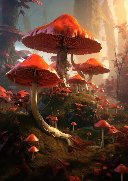 Fantasie Paddestoelen