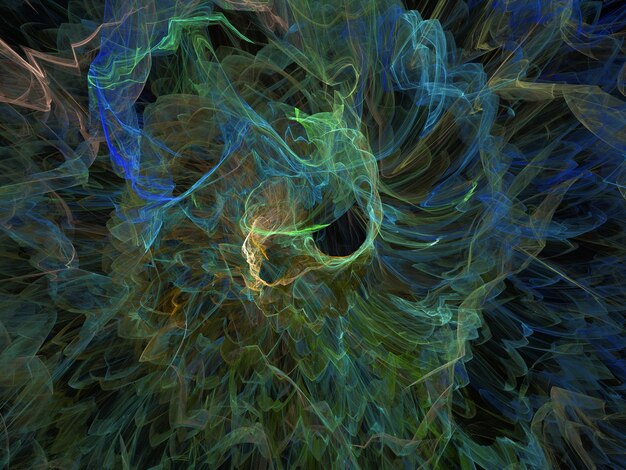 Fantasierijke fractal achtergrondafbeelding