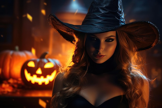 fantastic Halloween themed Pumpkins background