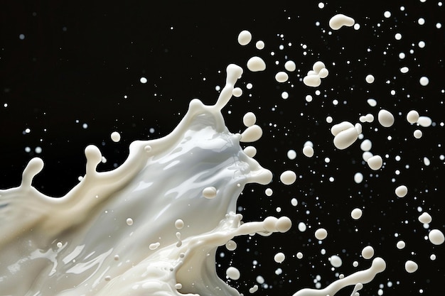 Fantastic milk splash