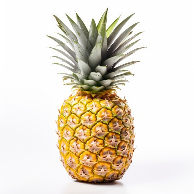 Fantastic pineapple isolated on a white background