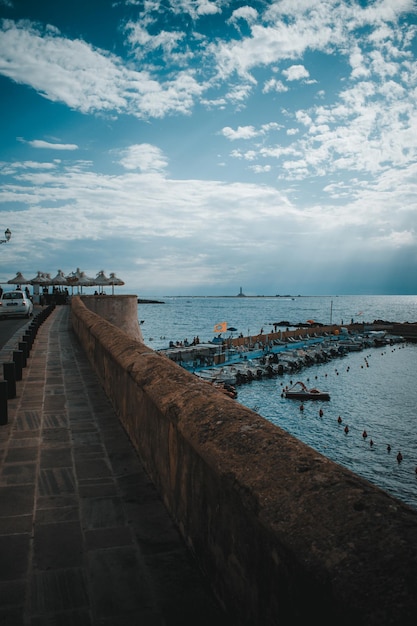 A fantastic summer view on gallipoli, lecce