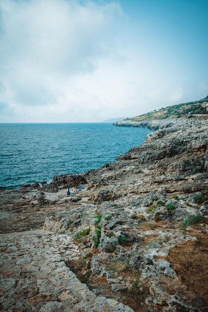 A fantastic view on gallipoli in puglia