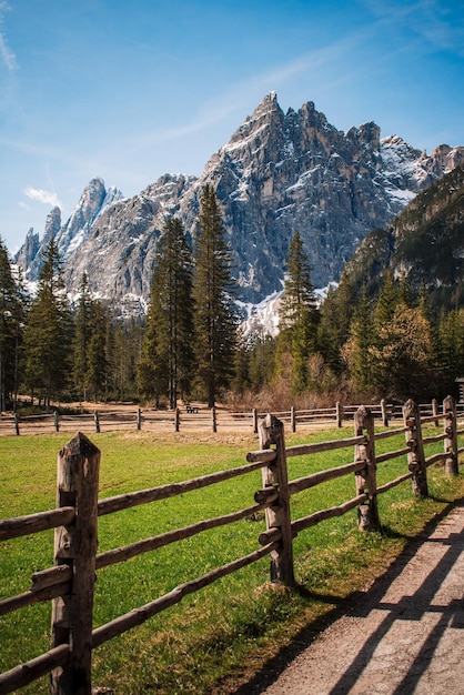 Fantastic view on val viscalina in trentino