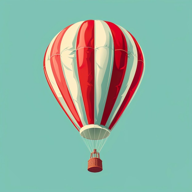 A fantastical balloons aerial structure fantasy floating in the sky