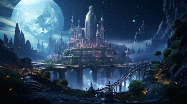 Fantastical landscapes and uncover ancient citadels amidst the mysteries of an alien universe