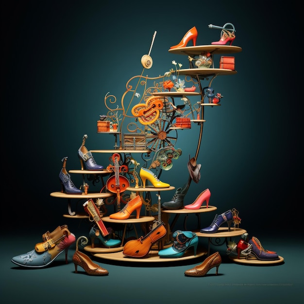 Fantastical Orchestra of Shoe Styles