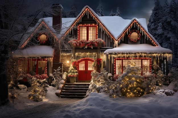 Fantastisch kerstdecor modern huis