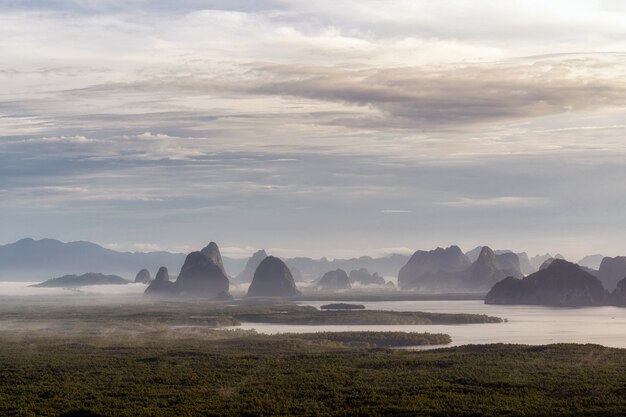 Fantastisch Landschap van het punt van de samed nang chee mening