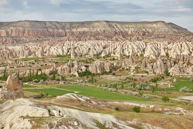 Fantastische landschappen van de bergen van Cappadocië Goreme