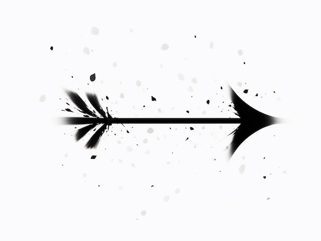 Fantasy abstract decorative arrow shapes illustrations