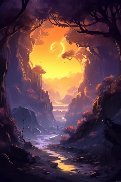 Fantasy backgrounds wallpaper