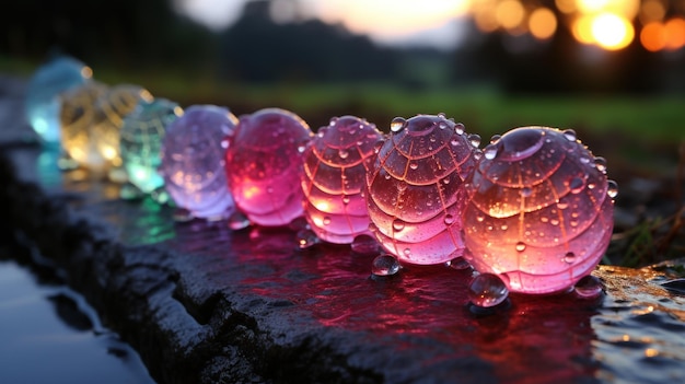 fantasy bubbles HD 8K wallpaper Stock Photographic Image