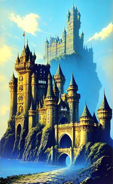 Photo fantasy castle