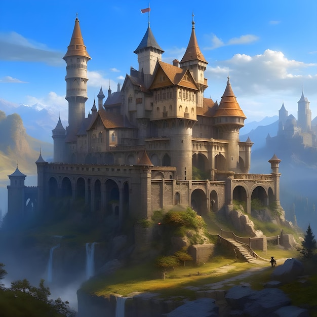 Fantasy castle