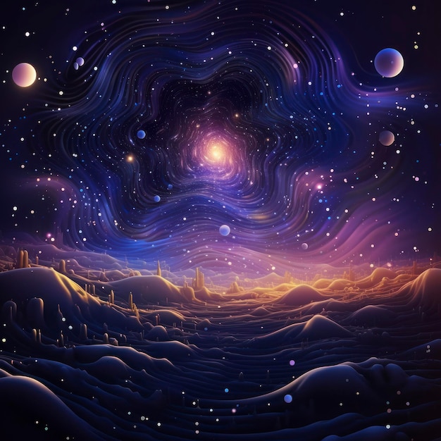 fantasy cosmic background