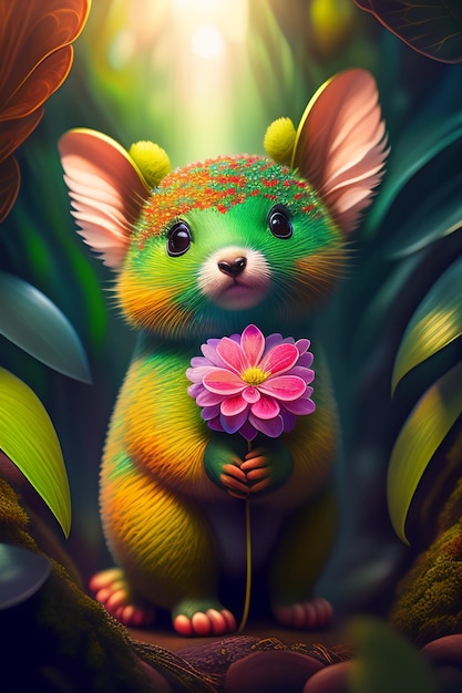 Fantasy cute animal