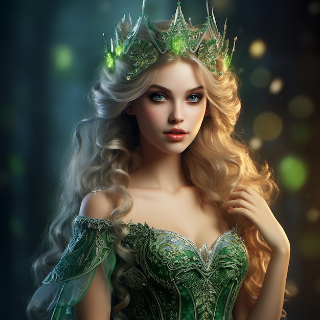 fantasy elf princess 3D