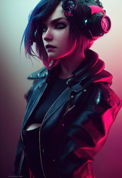 2+ Thousand Cyberpunk Girl Royalty-Free Images, Stock Photos