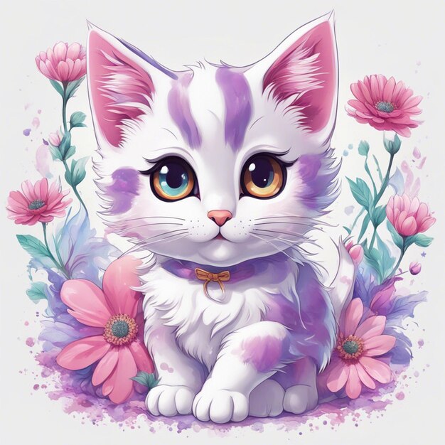 World of Our Fantasy  Anime character design, Anime kitten