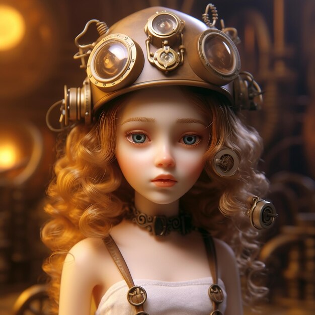 Foto illustrazioni di ragazze fantasy dallo steampunk ai regni magici